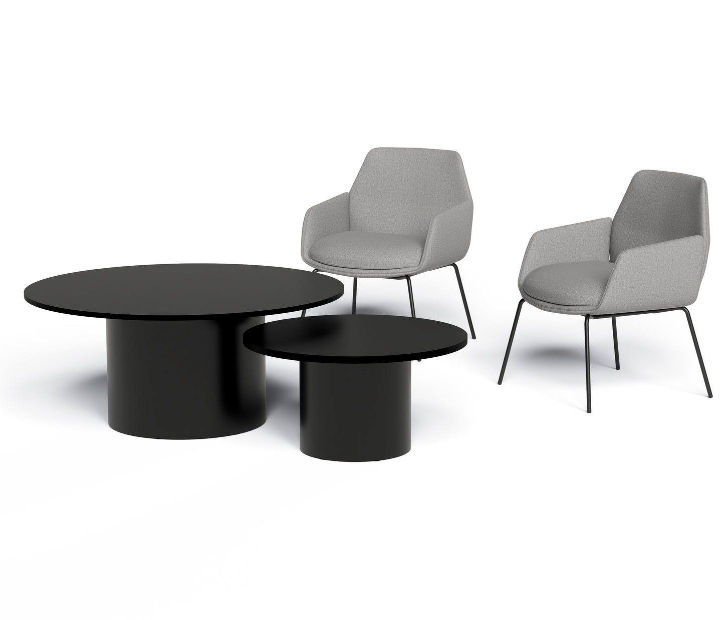 Drum Base Coffee Table