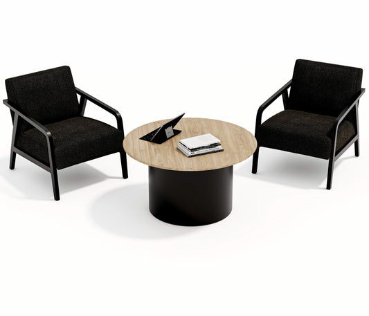 Drum Base Coffee Table